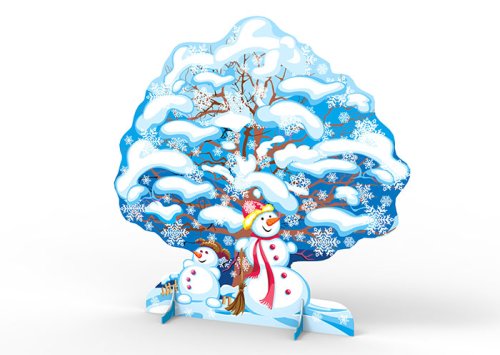 Декорация "Дерево новогоднее" 13648К