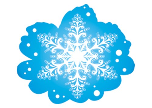 Декорация Снежинка 4746