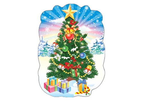 Декорация Новогодняя елка 4736