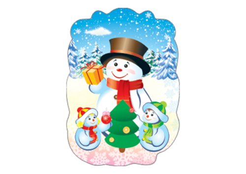 Декорация Снеговик 4733