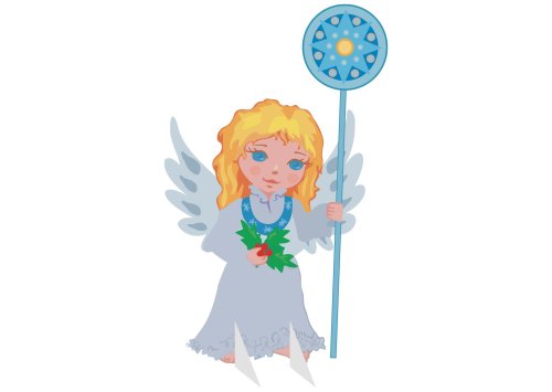 Декорация "Рождественский ангелочек" 8579