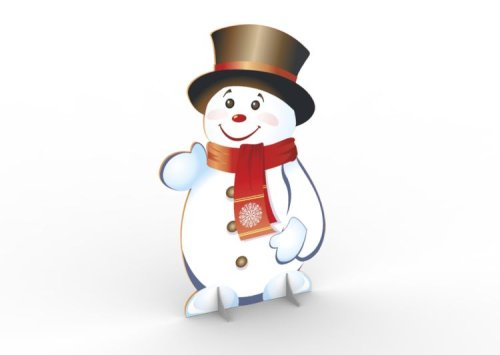 Декорация "Снеговик" 8582