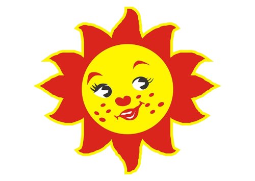 Декорация "Солнышко" 8187