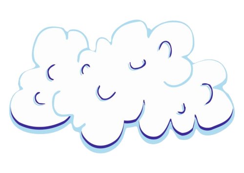 Декорация "Тучка" 8186 