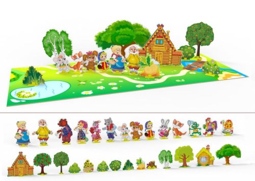 Настольный театр "Русские народные сказки" 10694