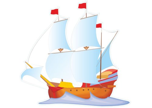 Декорация для утренников "Корабль" 11020