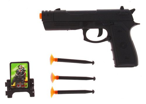 Пистолет с присосками и мишенью ( 3 шт.) 568404