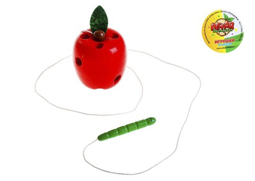 Шнуровка "Яблочко с червячком" (2 шт.) 281136