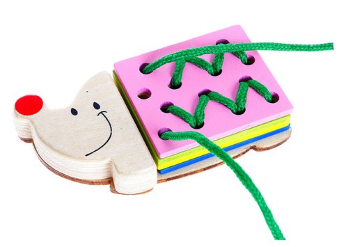 Шнуровка Изучаем фигуры "Ёжик" (2 шт.) 862105