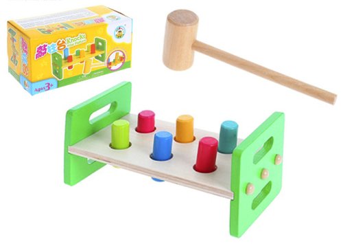 Стучалка большая, 6 гвоздиков с молоточком, ручки сбоку  504010