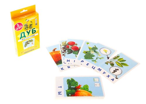 Занимательные карточки "Дуб. Мир растений" Гончарова Е.М. 1045501