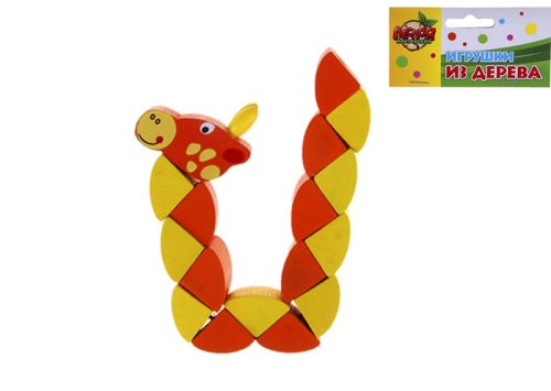 Головоломка - змейка "Жирафик" (2 шт.) 468976