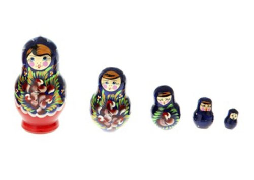 Матрешка малая 5-ти кукольная 1135338