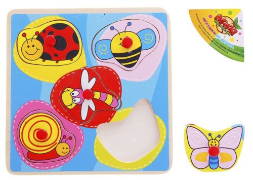 Рамка - вкладыш "Насекомые" (3 шт.) 137934