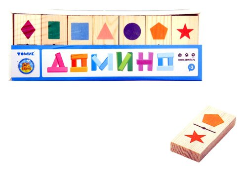Домино "Геометрические фигуры" 789435