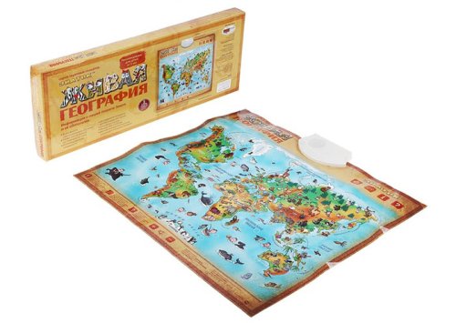 Электронный звуковой плакат "Живая география" 649064