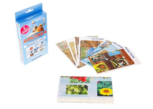 Занимательные карточки "Арктика. Природные зоны" Гончарова Е.М. 1045503