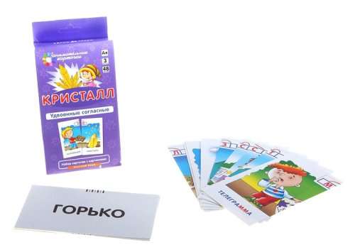 Развивающие карточки "Кристалл" 753259