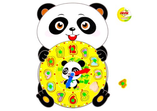 Рамка - вкладыш Часы "Панда" 898977