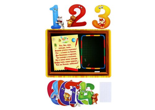 Игра детская весёлые уроки "Учим цифры" 1157993