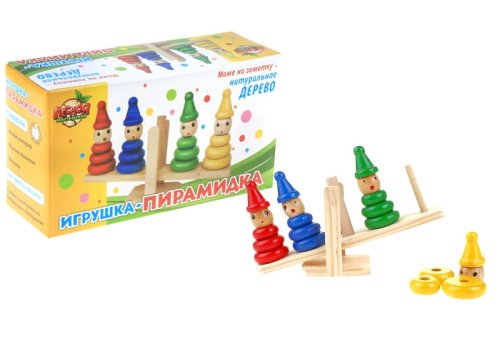 Пирамидка логическая "Весы" 268908