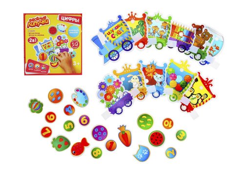 Игра-конструктор на липучках "Изучаем счет" 972997