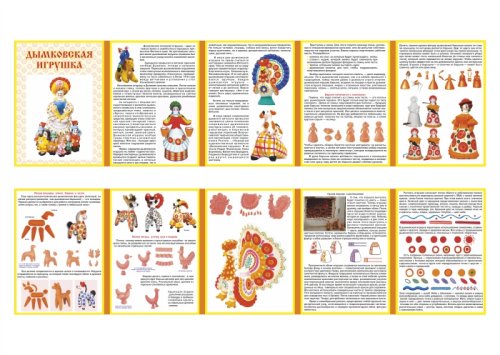 Папка-передвижка "Дымковская игрушка" 16754