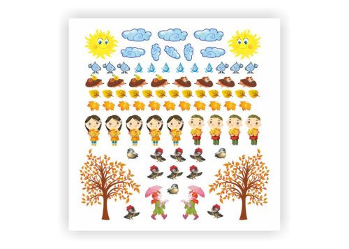 Набор наклеек "Осень" 13251