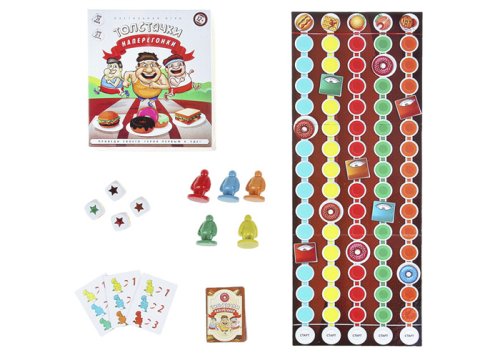 Игра настольная "Толстячки наперегонки" 1023286