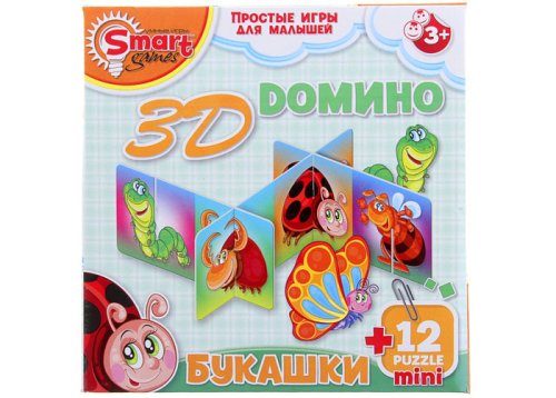 Домино 3D "Букашки" 1068597