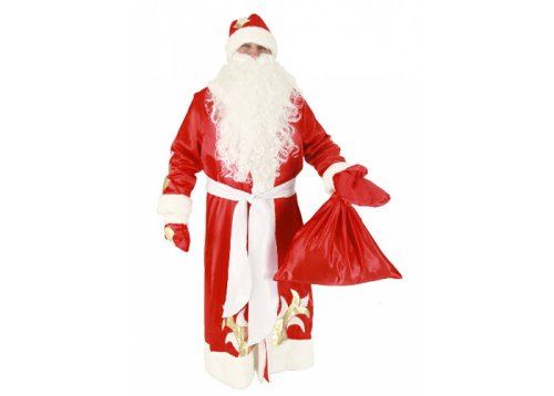 Карнавальный костюм Дед Мороз взрослый 104003