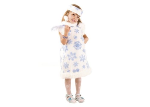 Карнавальный костюм Снежинка меховой 514