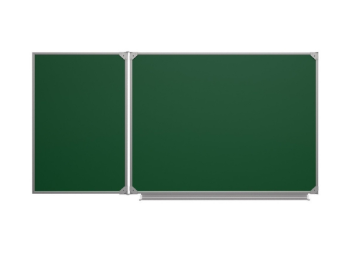 Доска двухэлементная магнитная 2550х1000 для мела ДК-24-З-2550