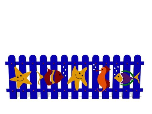 Ограждение детской площадки «Море» ОГД003Z