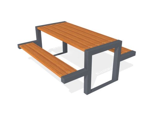 Стол уличный со скамьями «Флорида» СП198Z