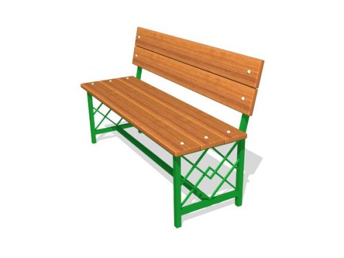 Скамейка парковая ДП3 СП183Z