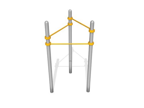 Тройной турник ВА004 ВА004Z