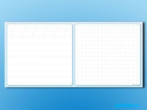 Доска разлинеенная для начальной школы НЧ1039