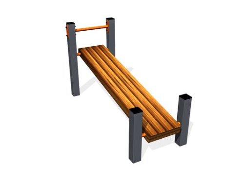 Скамья для пресса наклонная ВБ-200Б ВБ015Z