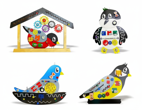 Набор настенных бизибордов «Птицы России №3» 202654128