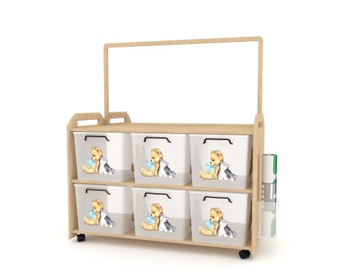 Система хранения с магнитно-маркерной доской СХ-6