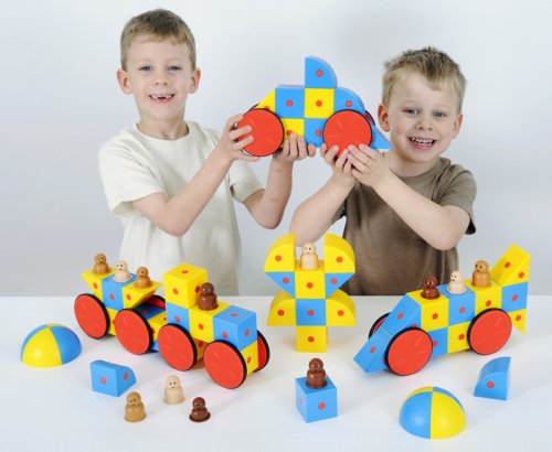 Набор Полидрон Магнитные блоки 3D (комплект на группу, 48 деталей) ЕА-98