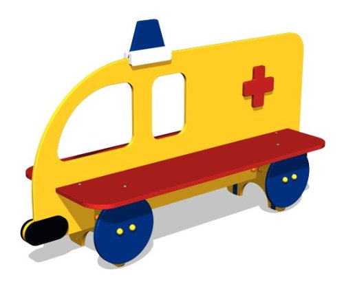 Скамейка детская «Скорая помощь» СП208Z