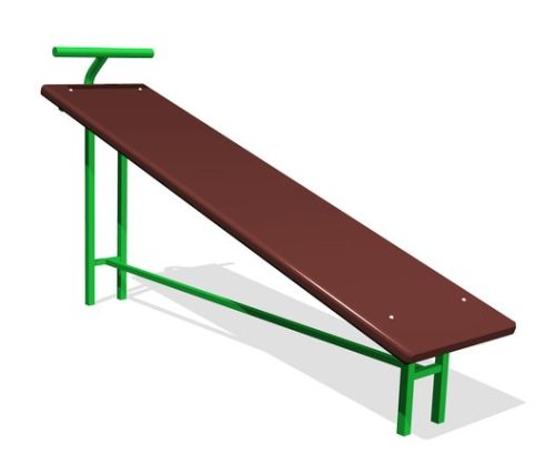 Скамья гимнастическая наклонная СЭ020Z