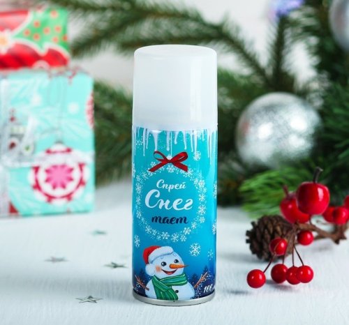 Спрей "Тающий снег" 100 мл, цвет белый (3ШТ) 3488597С