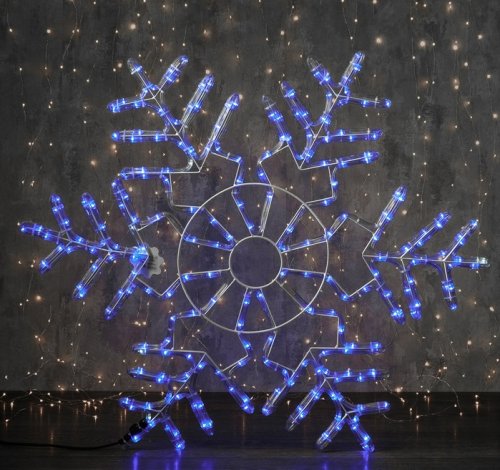 Фигура дюралайт "Снежинка"  2315090с