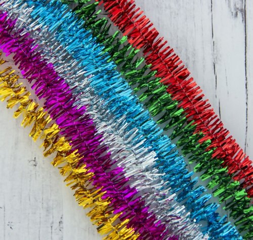 Мишура № 2 Иней, микс 30шт в наборе  3808321с