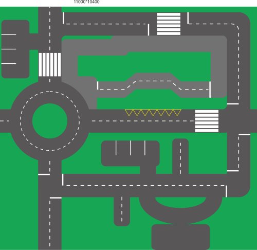 Поле для организации дорожного городка 36130