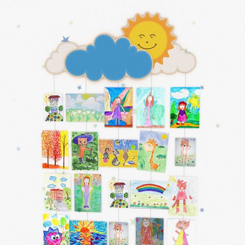 Галерейная система Солнце с пятью тросами 39882