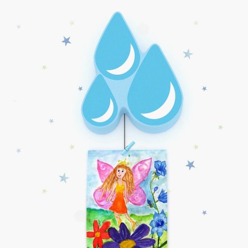 Крепление для рисунков с тросом "Капелька" Н-39934Т